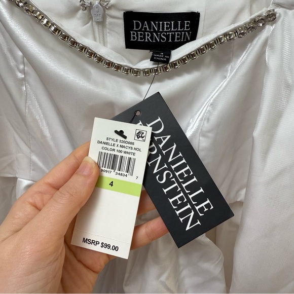 Danielle Bernstein Cutout Bedazzled Dress - Picture 10 of 11